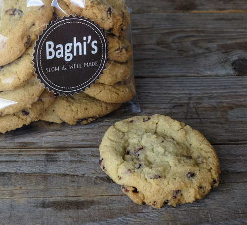cookies mirtilli baghi's sacchetto